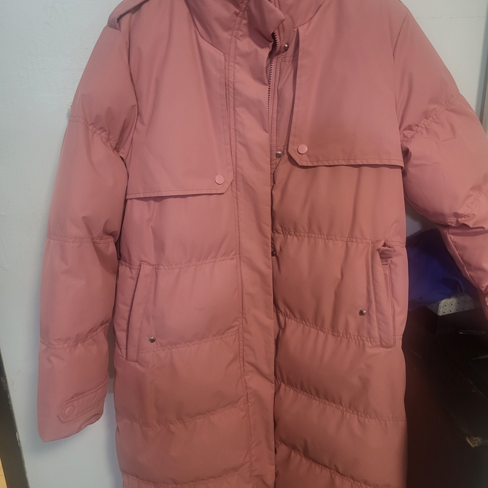 Pink Puffer Coat - Picture 6 of 6